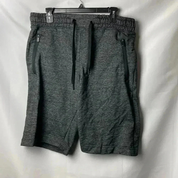 Champion Other - -CHAMPS SPORTS GEAR MENS SIZE LARGE  HEATHERED  BLACK SWEAT PANT SHORTS CLEAN